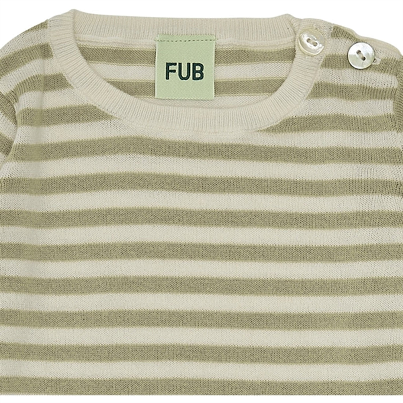 FUB Baby Body Ecru/Khaki