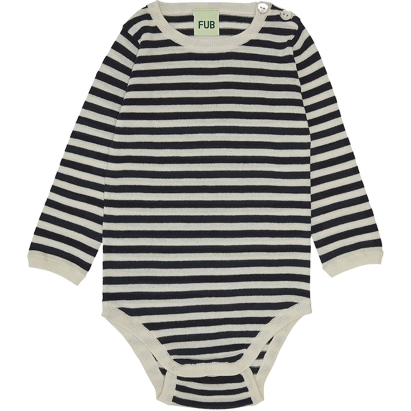 FUB Baby Body Ecru/Dark Navy