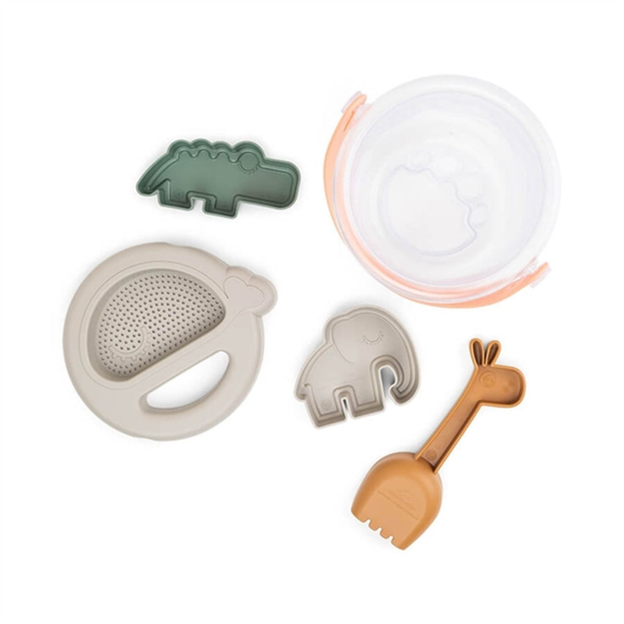 Done by Deer Sand Play Set 5 Pcs Deer Friends Sand Mix