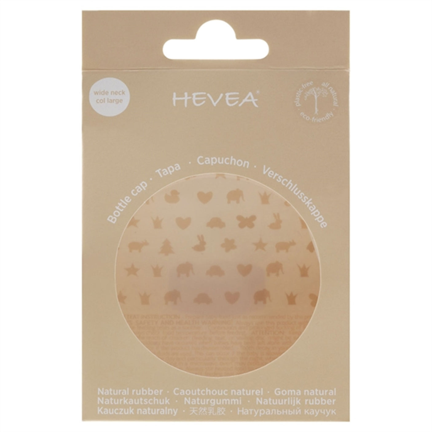 Hevea Baby Bottle Cap For Bottle With Wide Neck