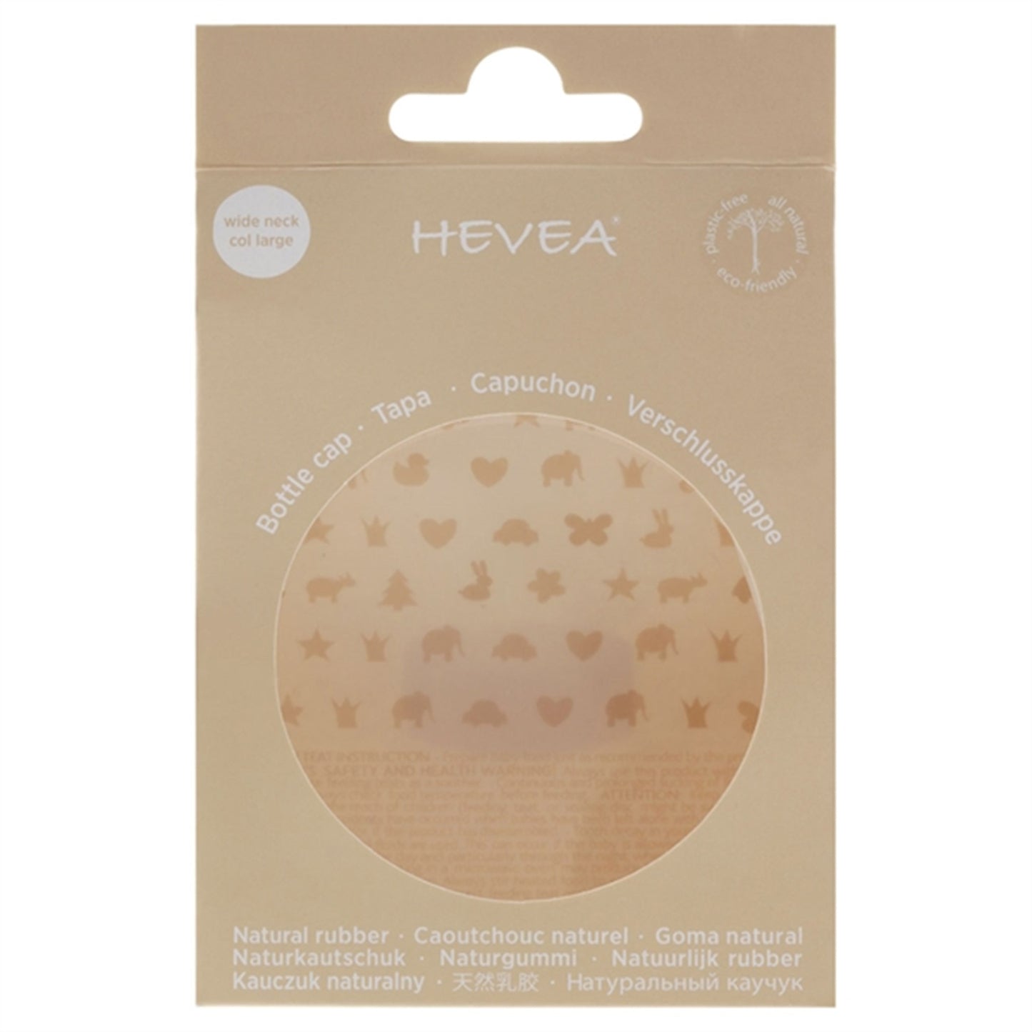 Hevea Baby Bottle Cap For Bottle With Wide Neck