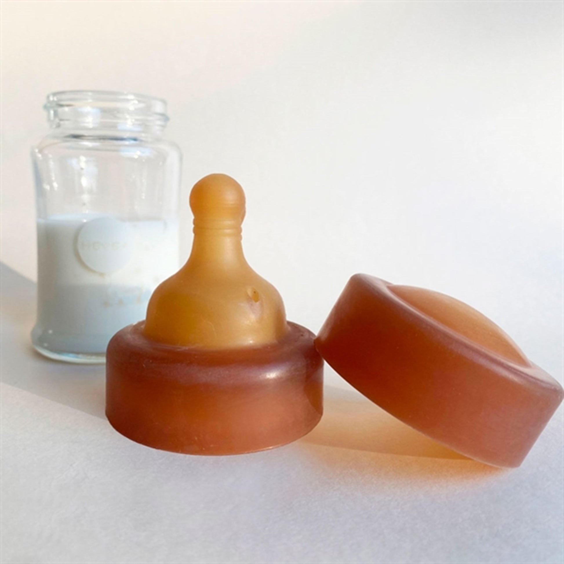 Hevea Baby Bottle Cap For Bottle With Wide Neck