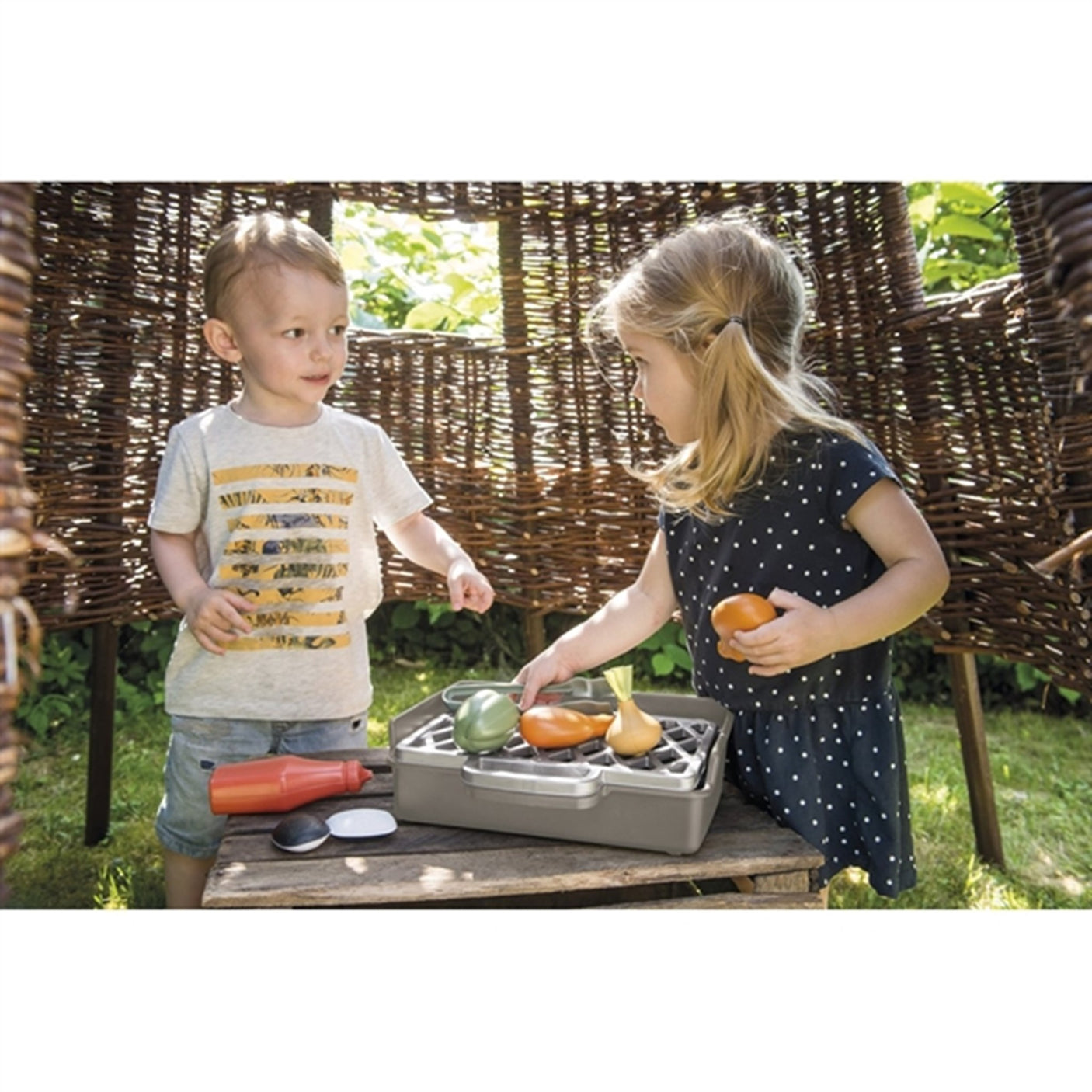 Dantoy Green Garden BBQ Set