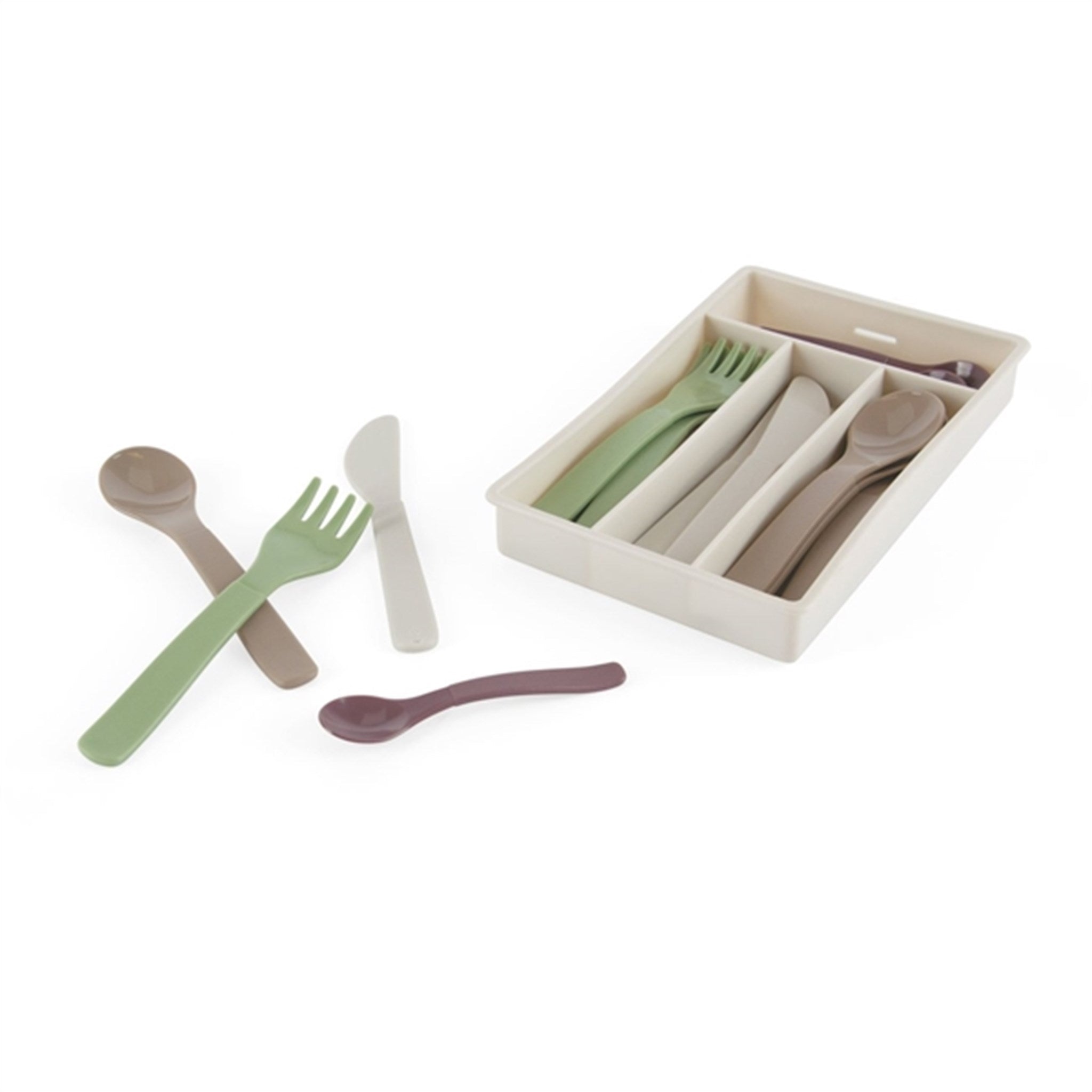 Dantoy Green Garden Cutlery Set 2