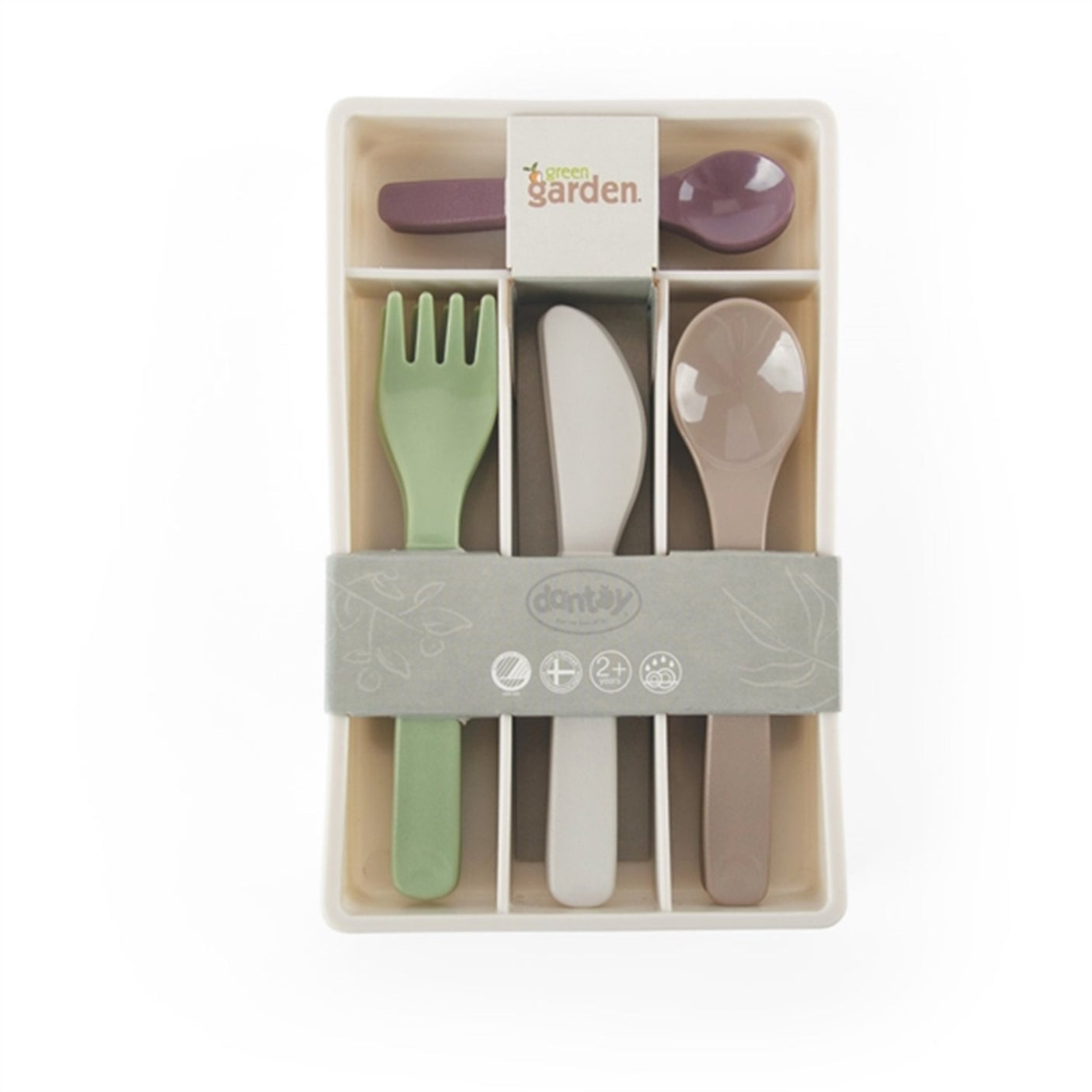 Dantoy Green Garden Cutlery Set
