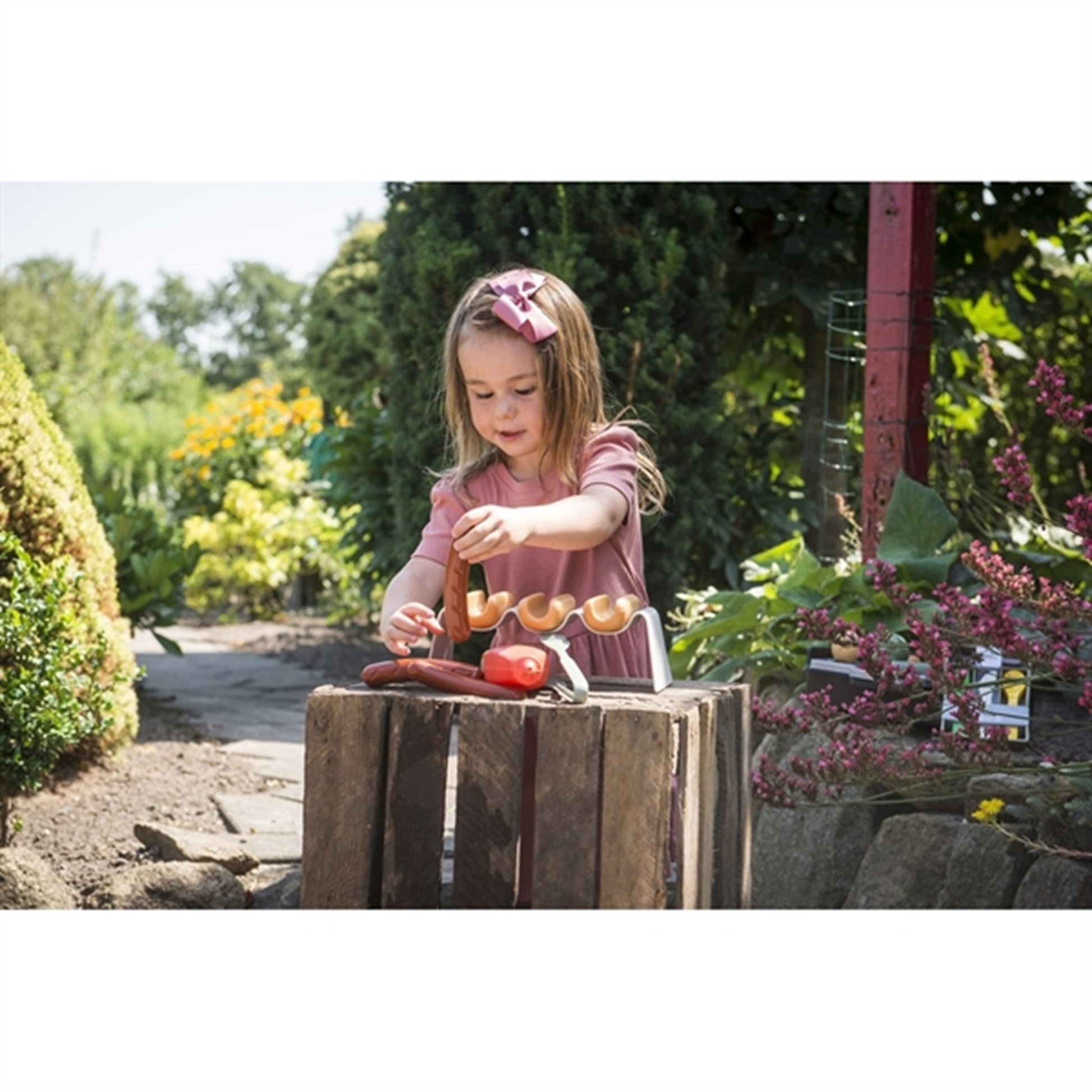 Dantoy Green Garden Hotdog Set