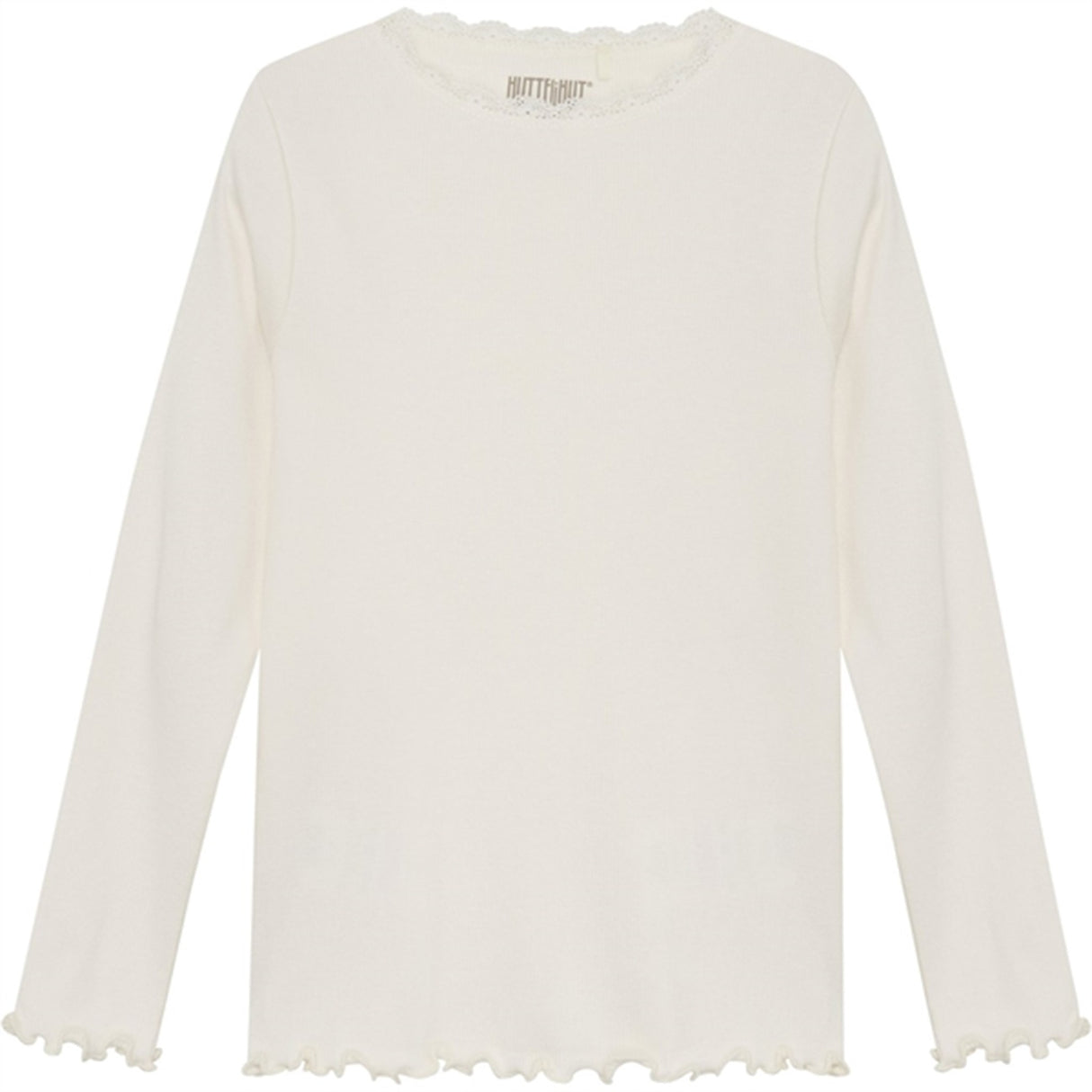 Huttelihut Rib Eggnog Blouse