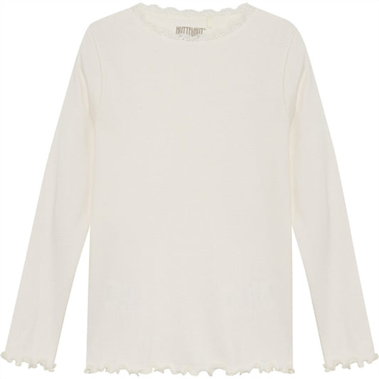 Huttelihut Rib Eggnog Blouse