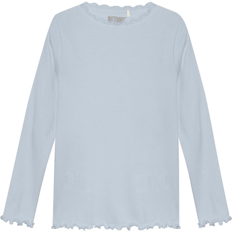 Huttelihut Rib Celestial Blue Blouse