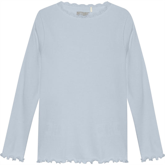 Huttelihut Rib Celestial Blue Blouse