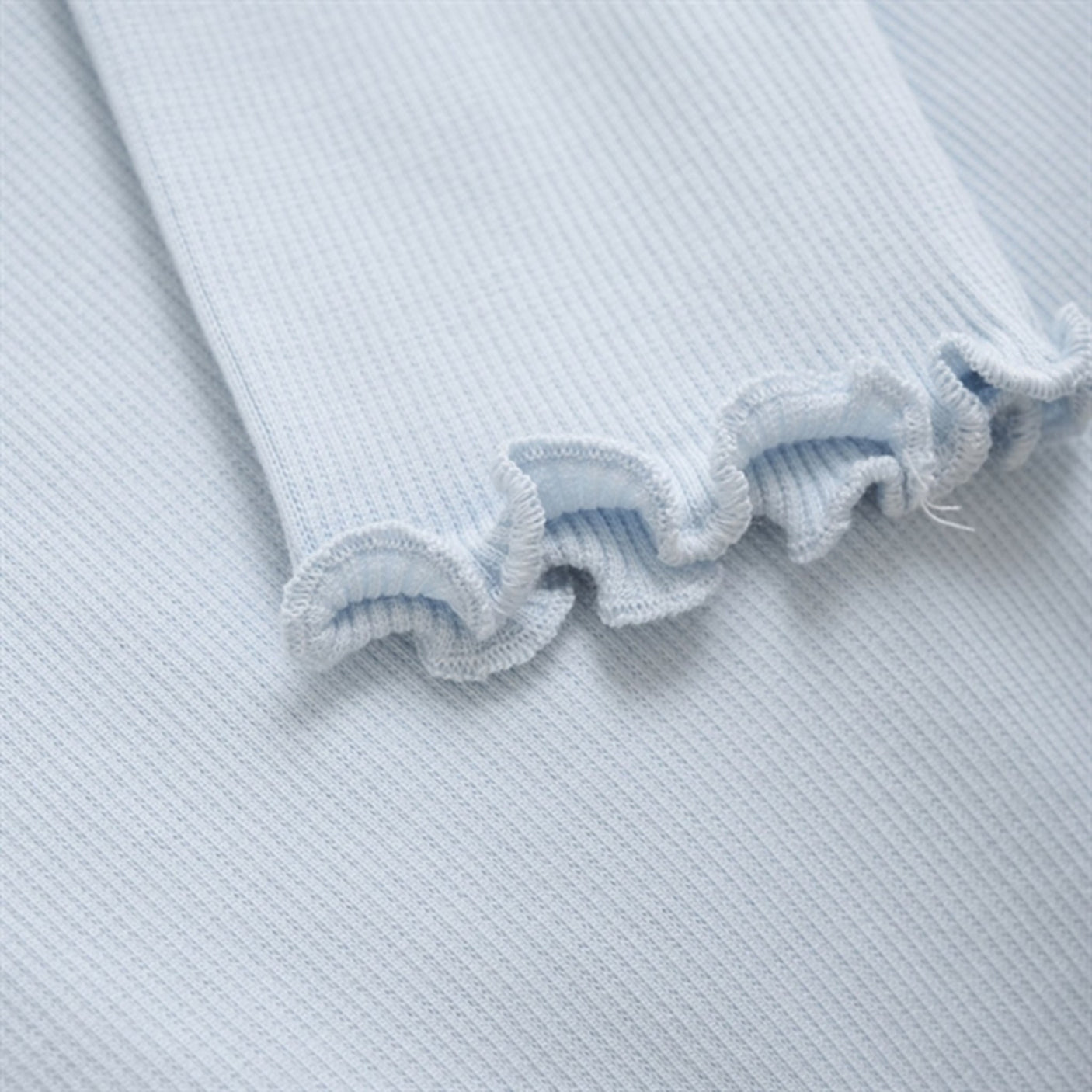 Huttelihut Rib Celestial Blue Blouse