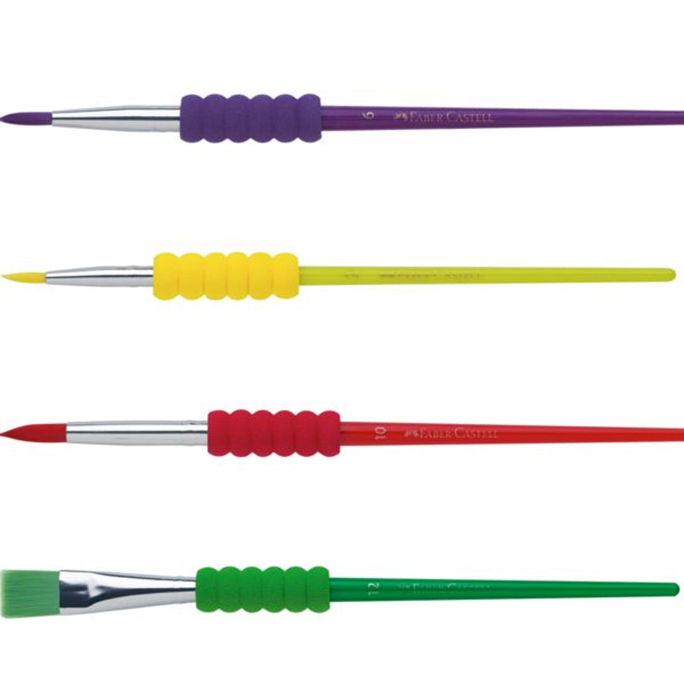 Faber Castell Brushes 4 Colours
