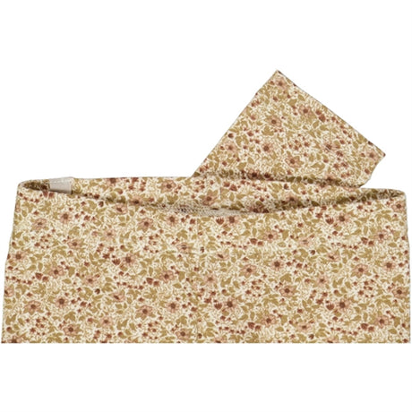 Wheat Eggshell Flowers Jersey Leggings