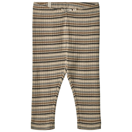 Wheat Multi Stripe Jules Jersey Leggings