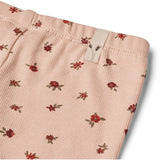 Wheat Pink Sand Flowers Jersey Leggings Jules