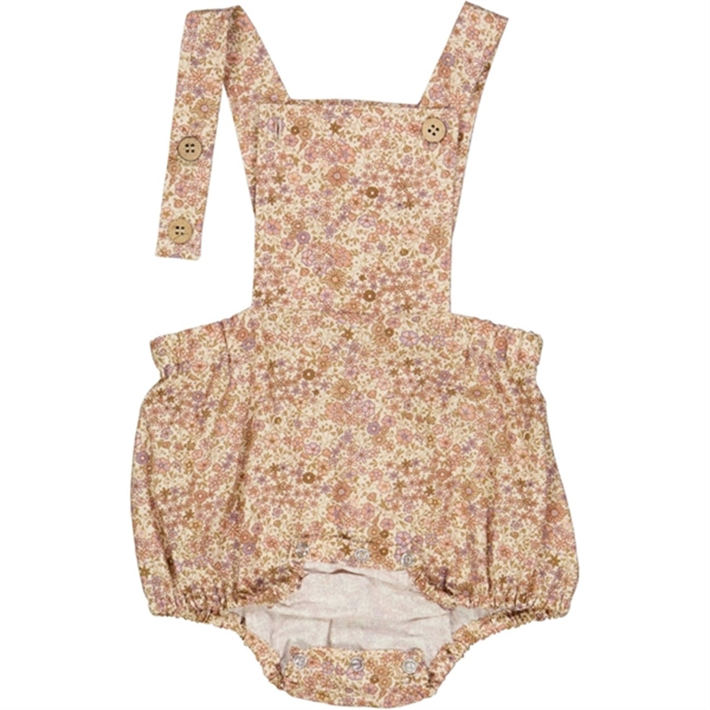 Wheat Clam Flowers Ofelia Romper