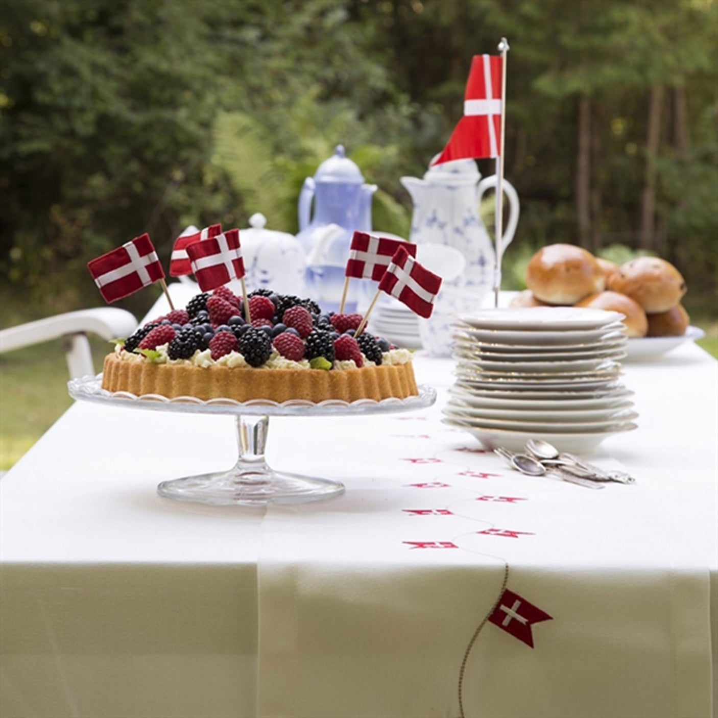 Langkilde & Søn Cake Flag 5 pieces