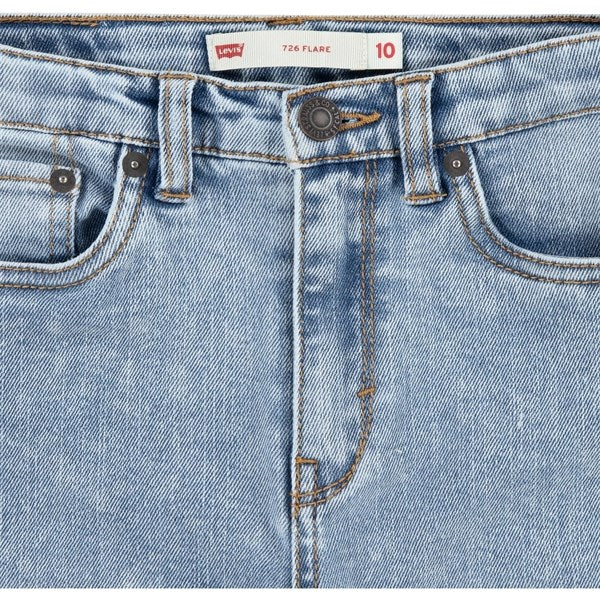 Levi's 726 High Rise Flare Jeans Be Cool Without Destruction