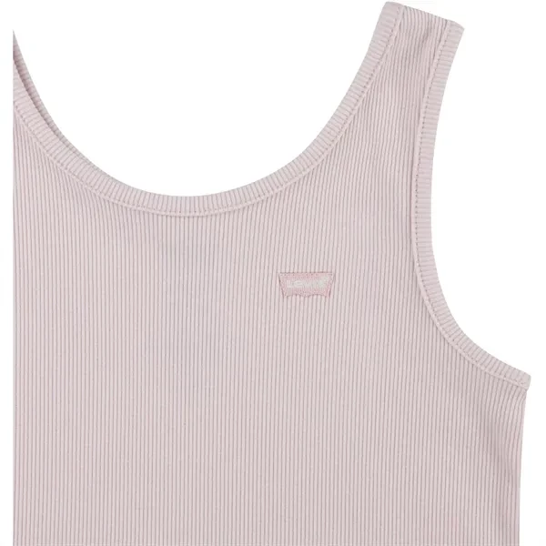 Levi's Meet And Greet Ribbed Tank Top Chalk Pink