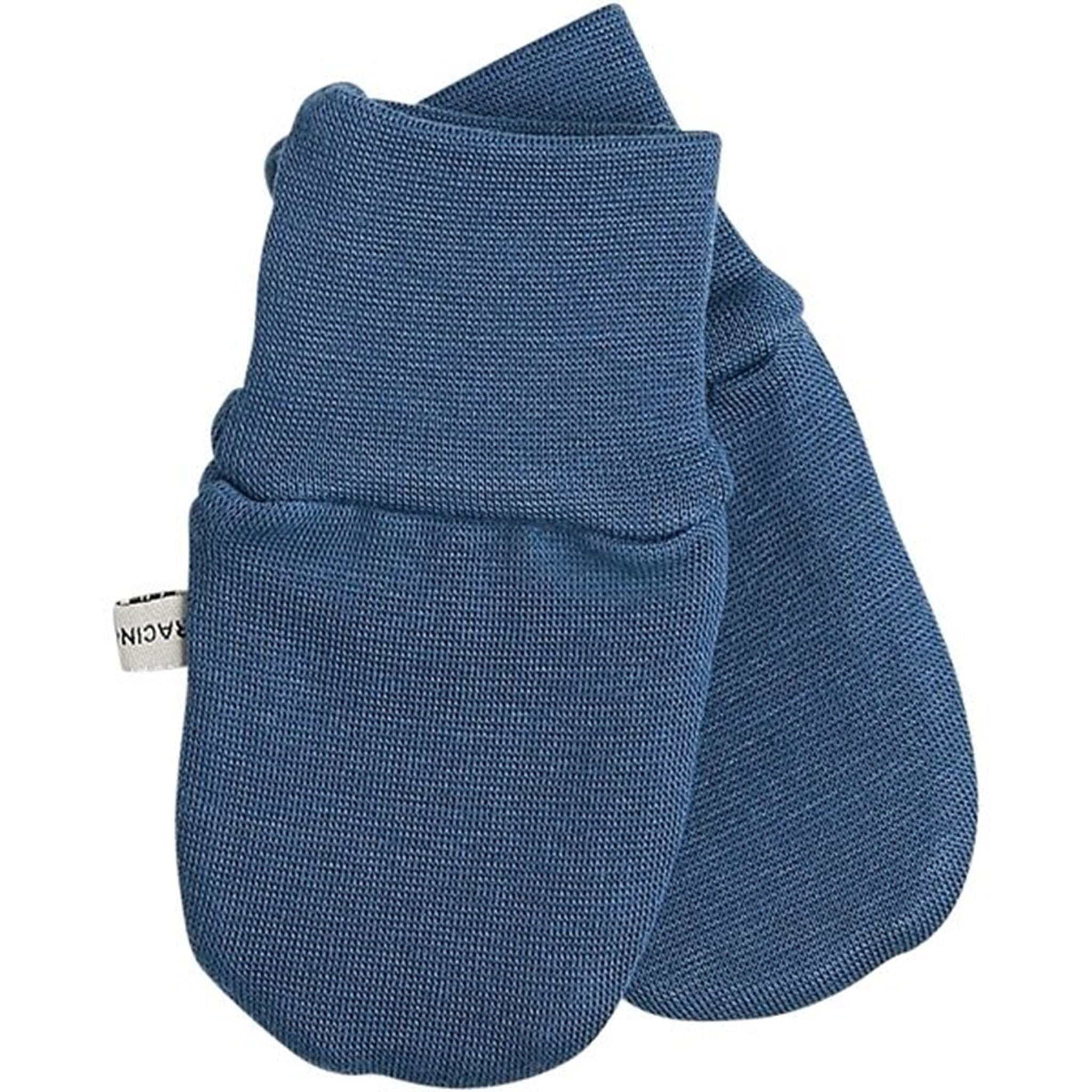 Racing Kids Mittens Baby Dusty Blue