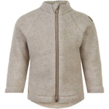 Mikk-Line Wool jacket Melange Offwhite