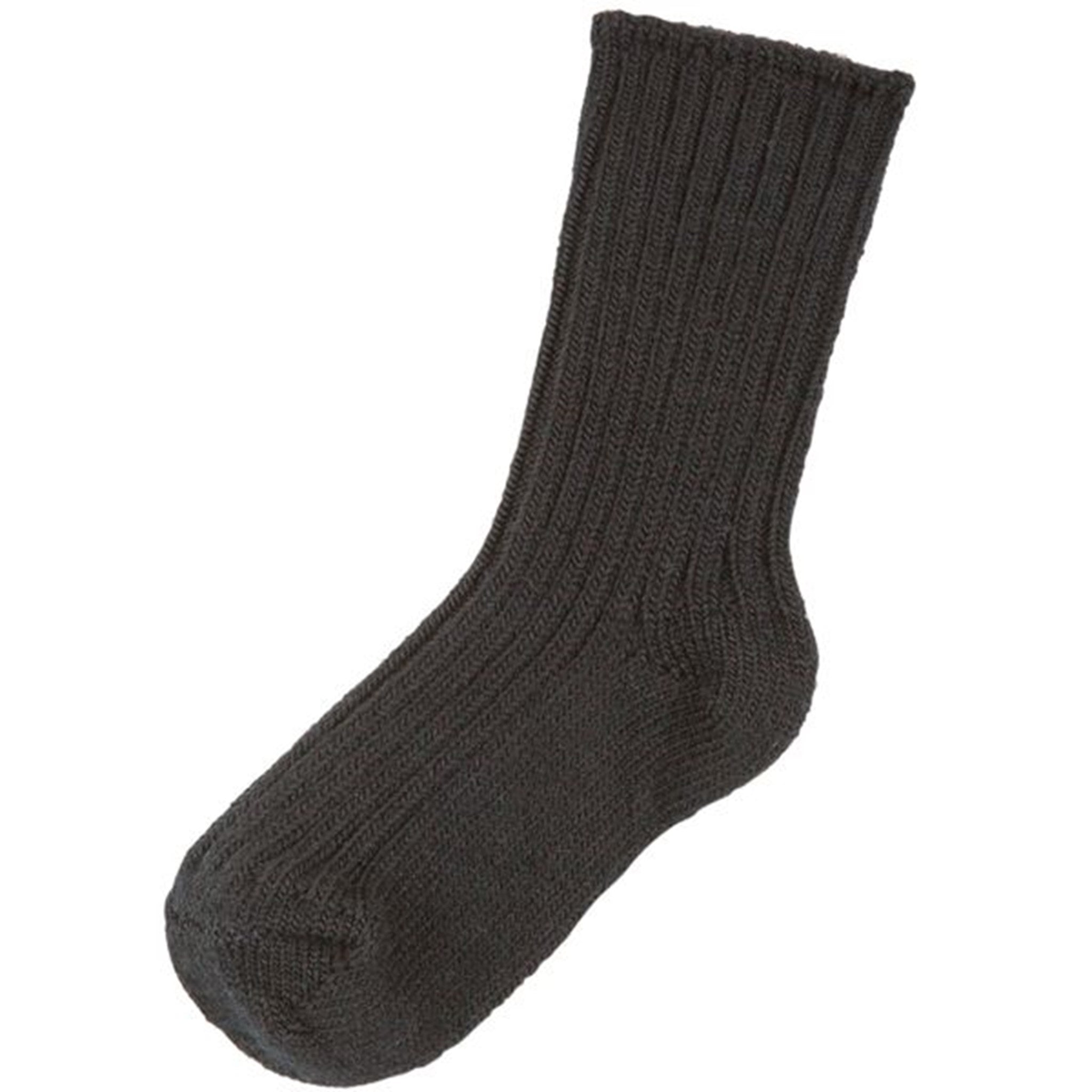 Joha Wool Black Socks