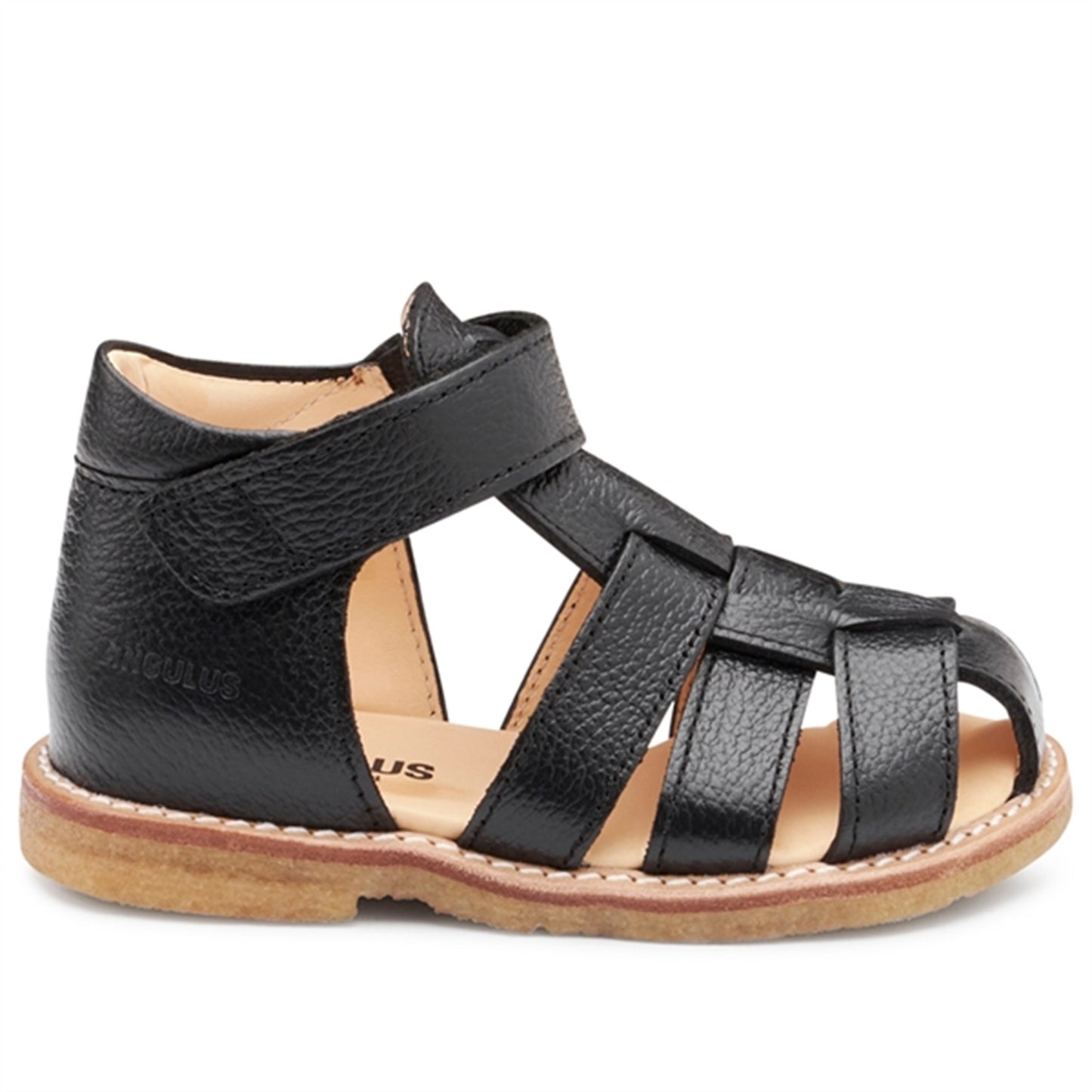 Angulus Starter Sandal W. Velcro Black
