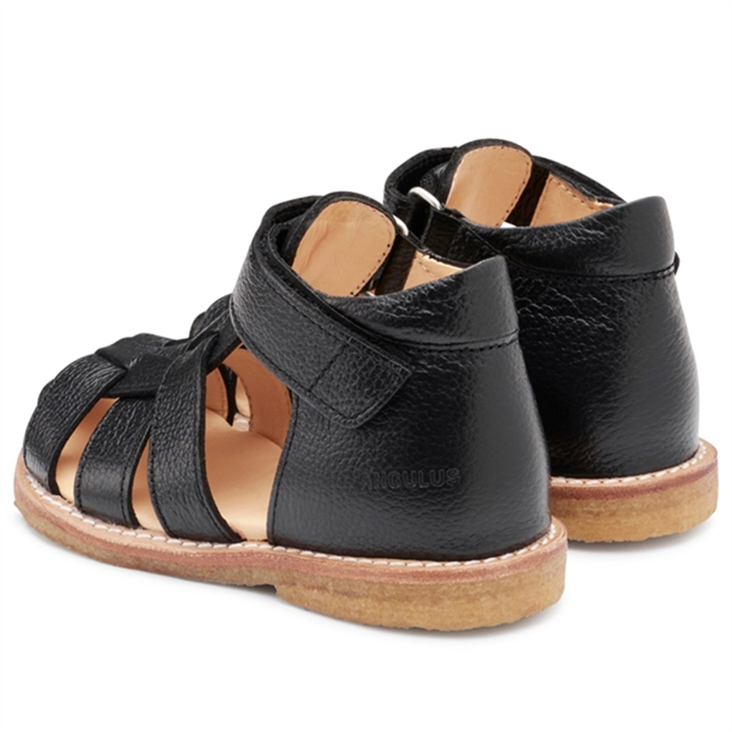 Angulus Starter Sandal W. Velcro Black