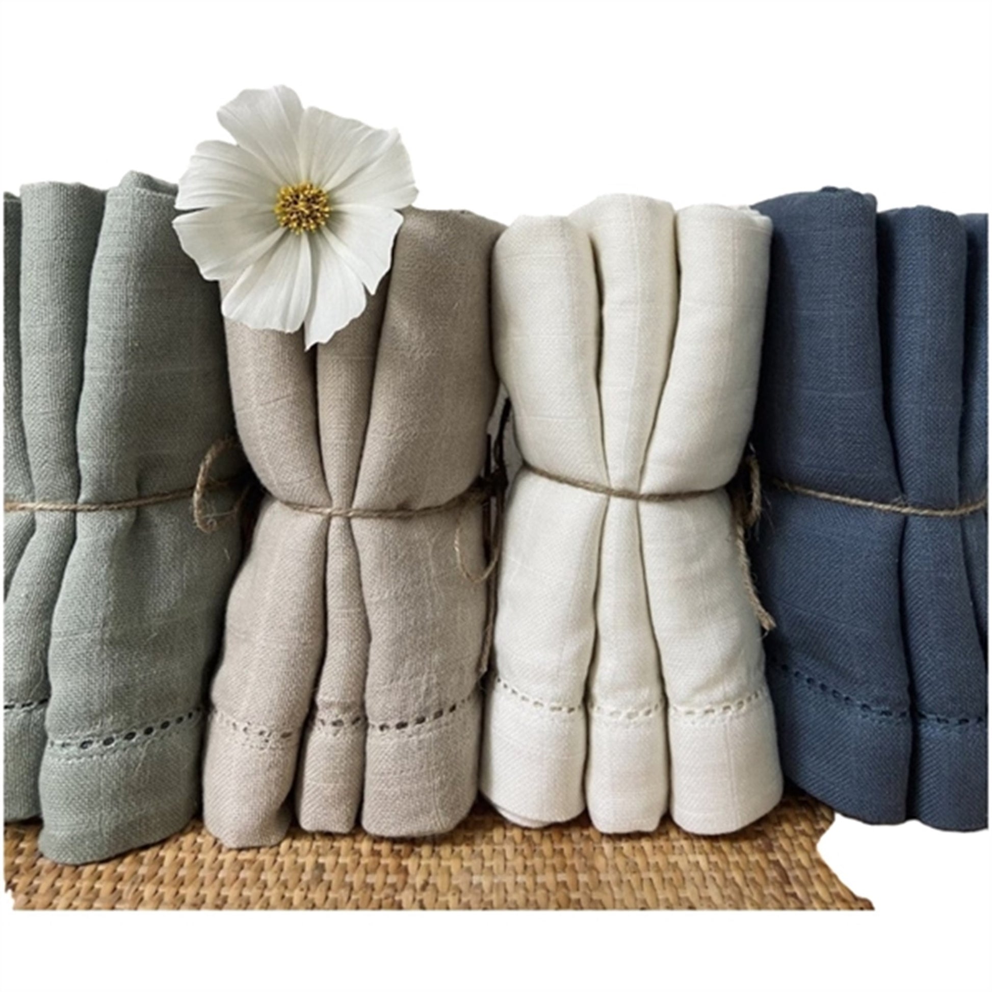 Pine Cone Muslin Cloth 3-pack Edith Cloud