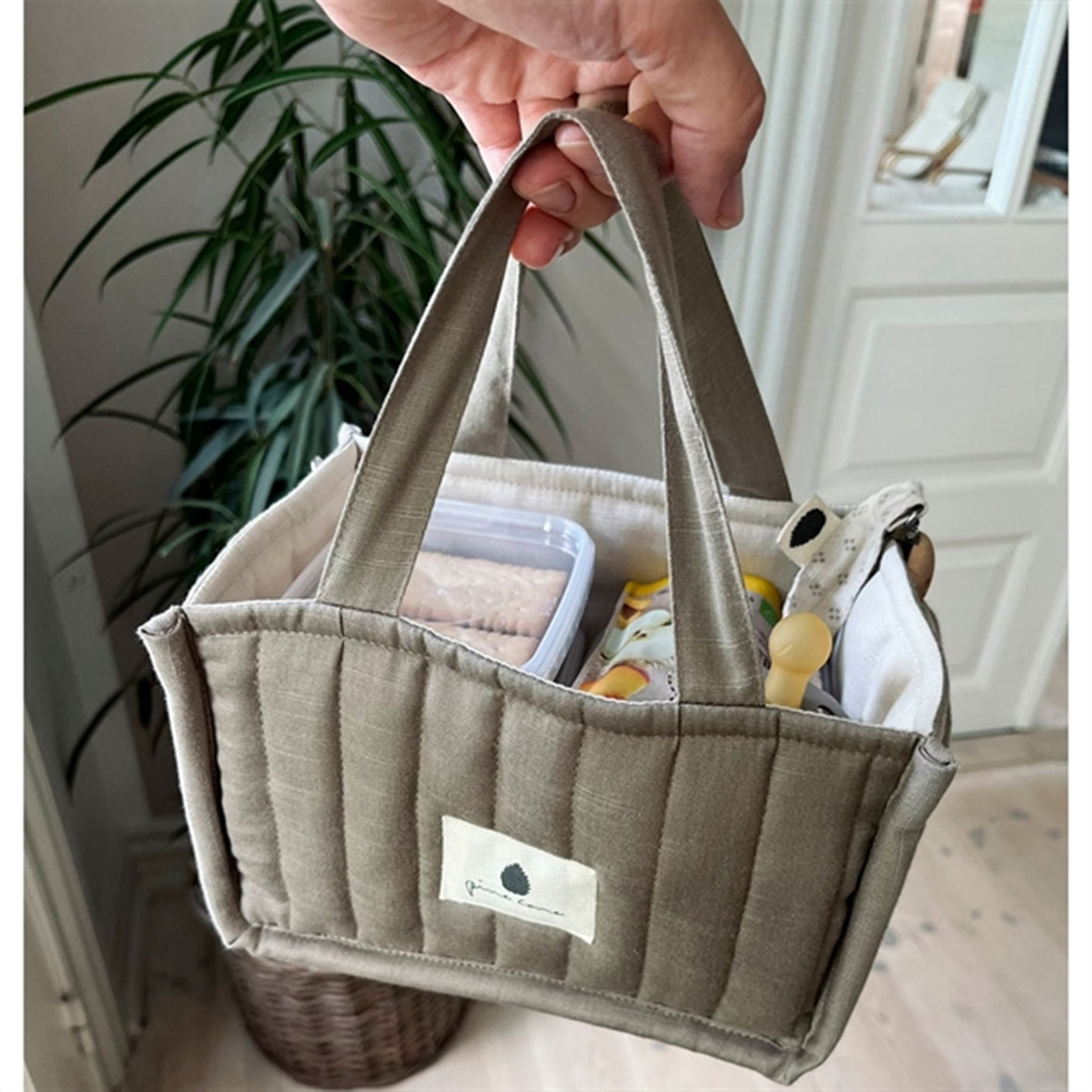 Pine Cone Herman Storage Mushroom