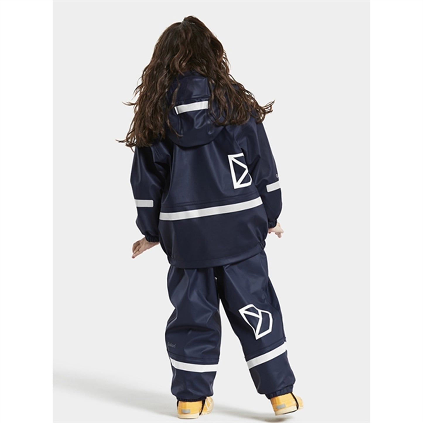 Didriksons Boardman Kids Navy Rain Set