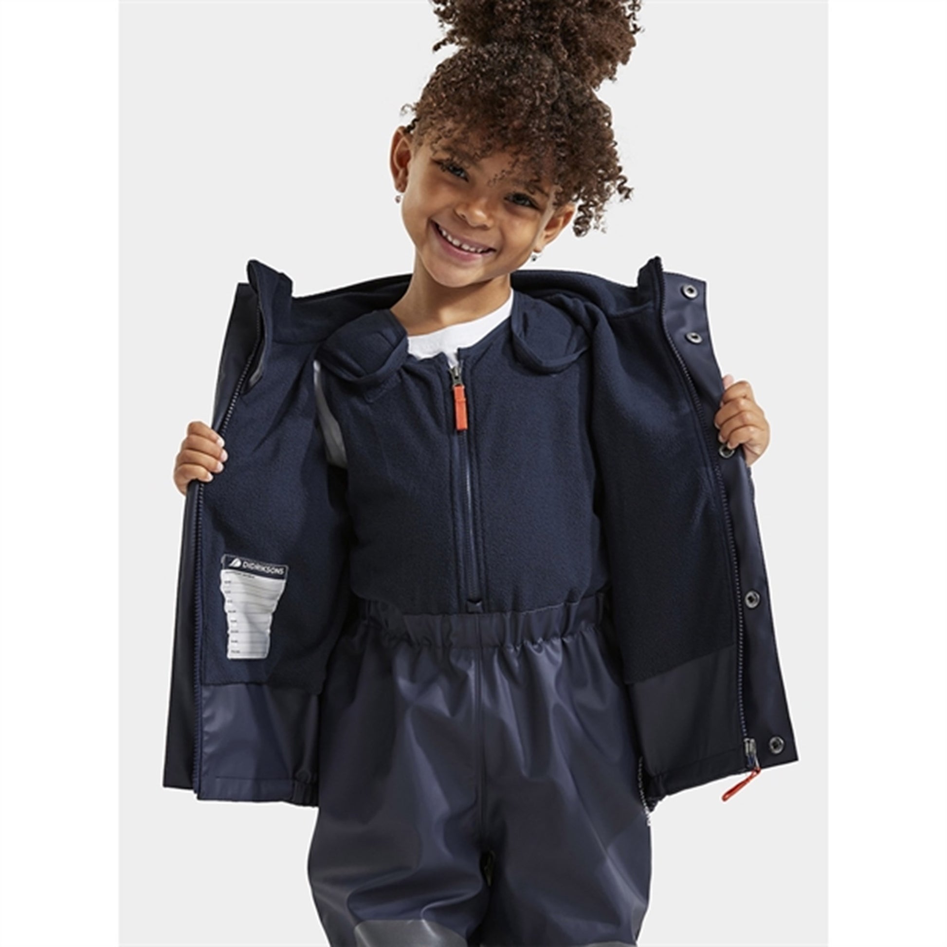 Didriksons Boardman Kids Navy Rain Set