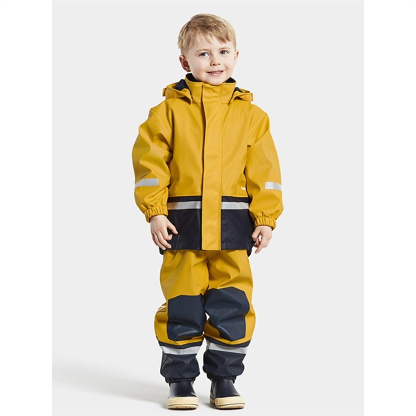 Didriksons Boardman Kids Oat Yellow Rain Set