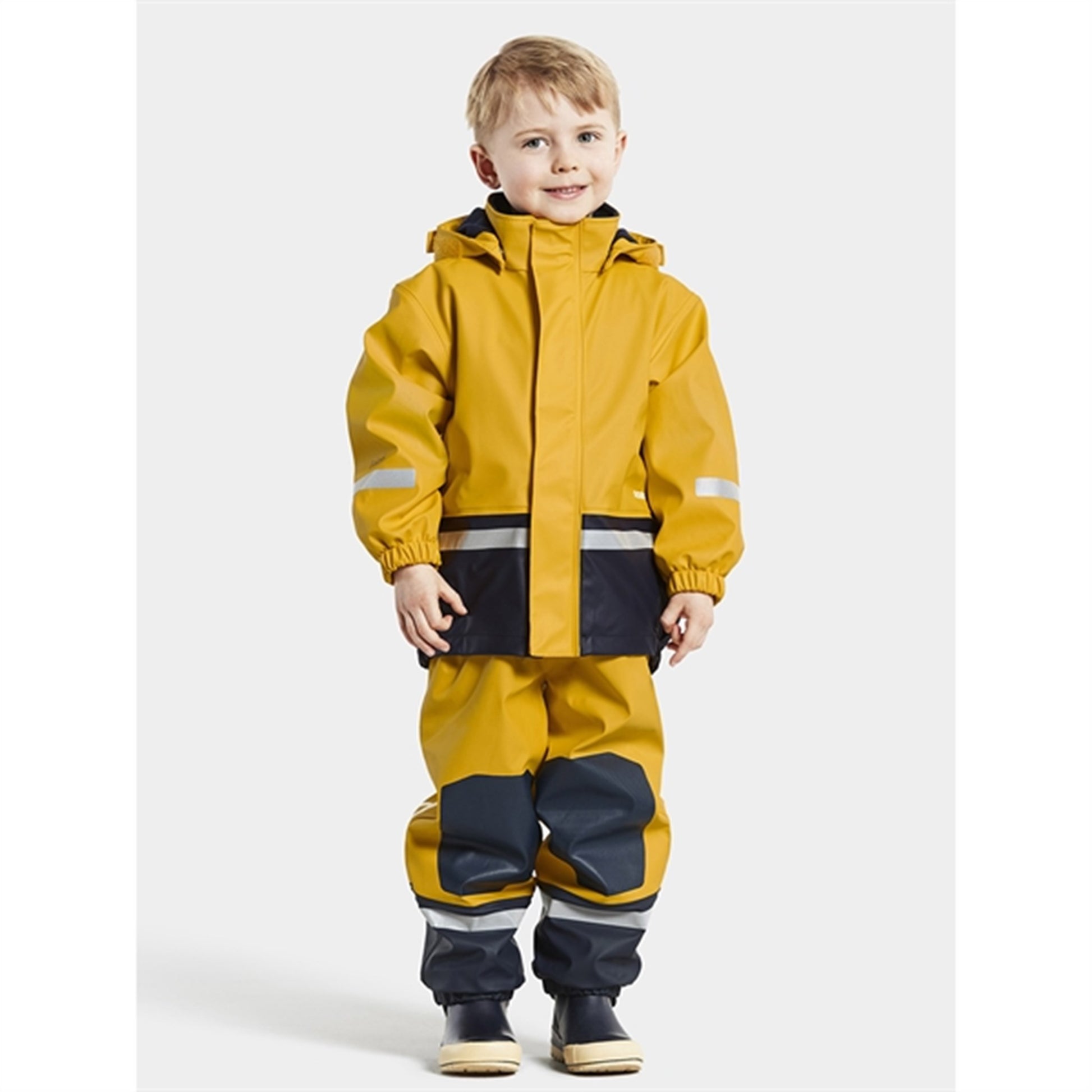 Didriksons Boardman Kids Oat Yellow Rain Set