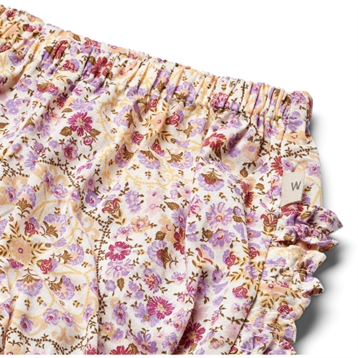 Wheat Carousels And Flowers Nappy Bloomers Clara