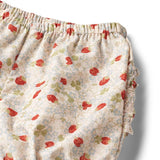Wheat Rose Strawberries Nappy Bloomers Clara