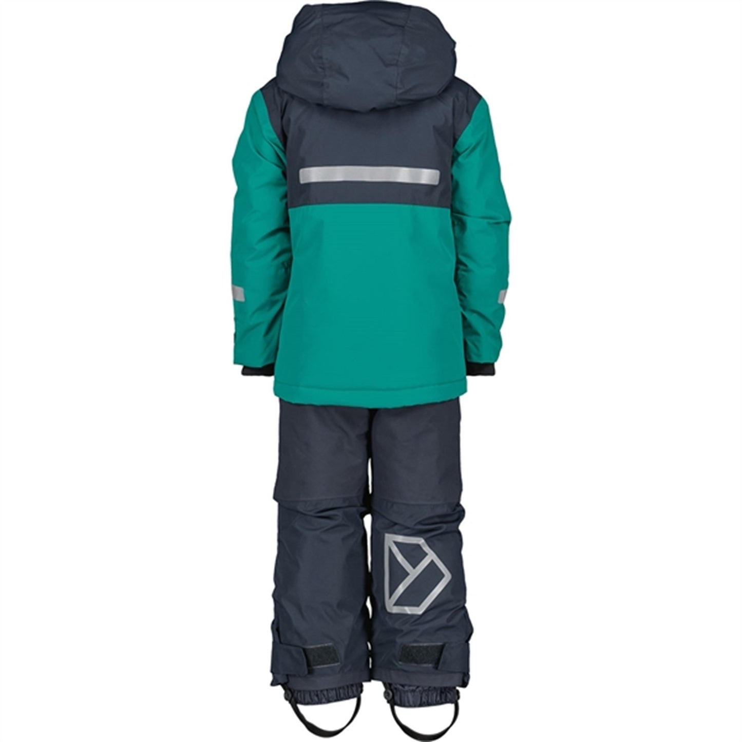 Didriksons Petrol Green Skare Kids Set