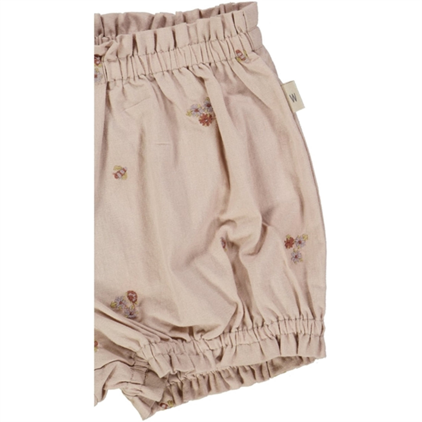 Wheat Embroidery Flowers Angie Nappy Pants