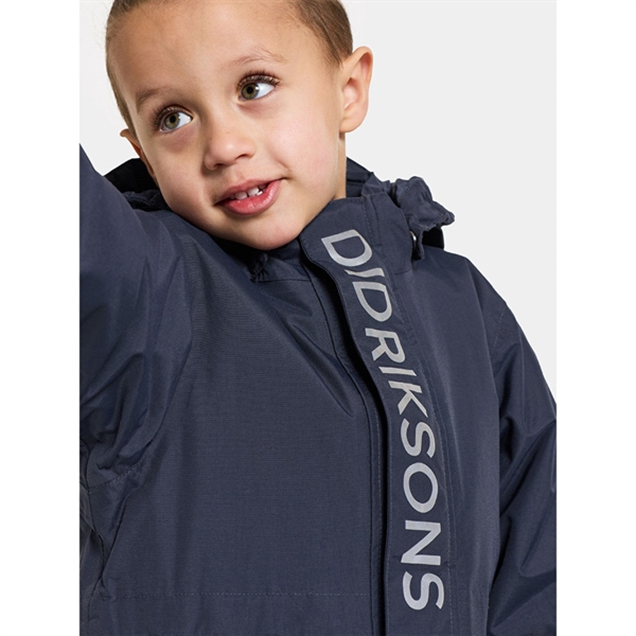 Didriksons Navy Rio Kids Cover 2 Coverall 2