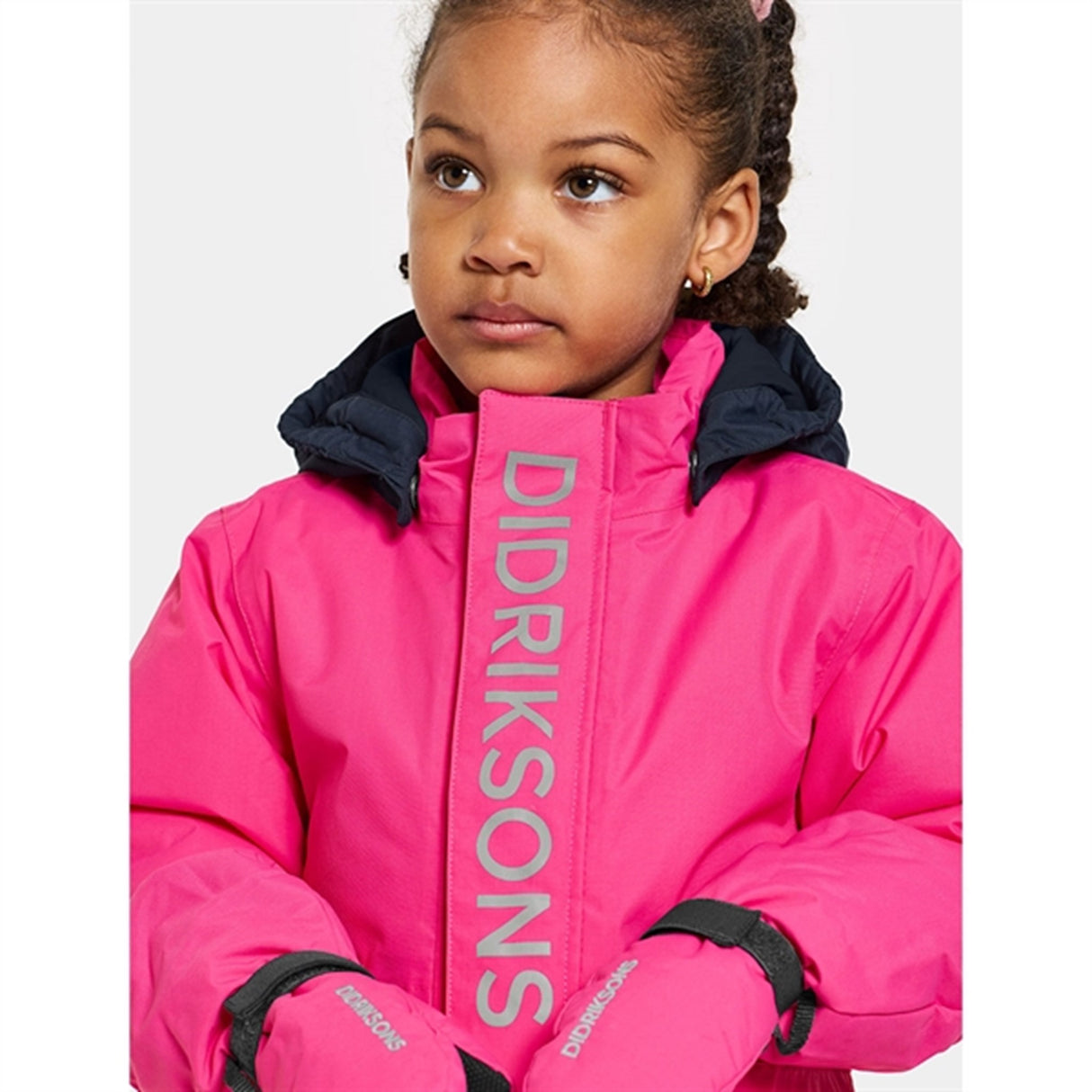 Didriksons True Pink Rio Kids Cover 2 Coverall
