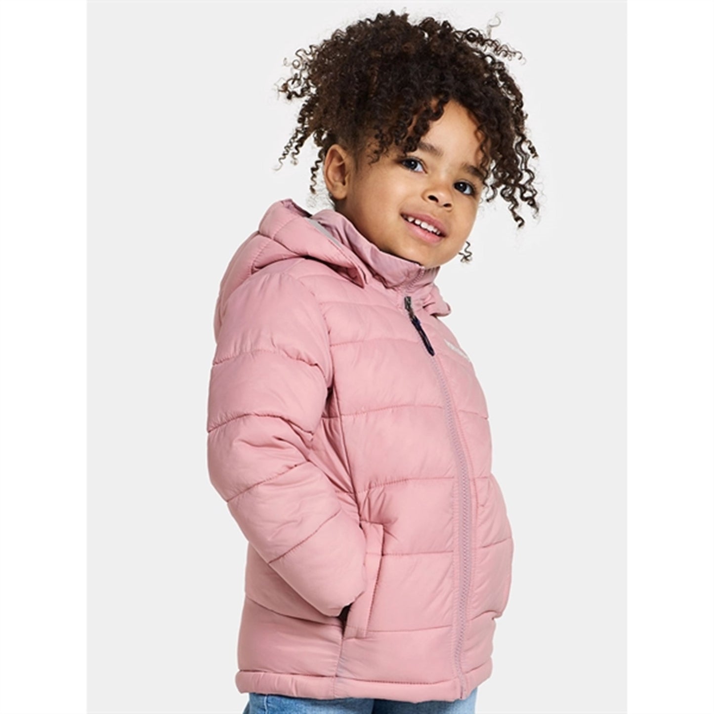 Didriksons Soft Pink Rodi Kids 2 Jacket