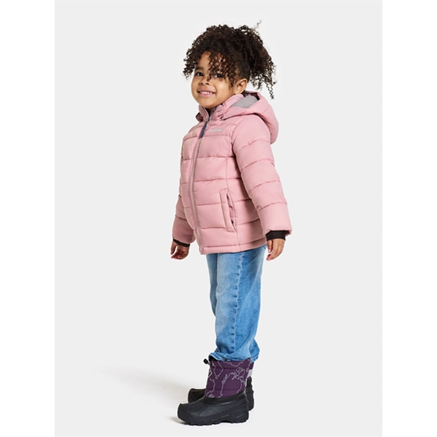 Didriksons Soft Pink Rodi Kids 2 Jacket