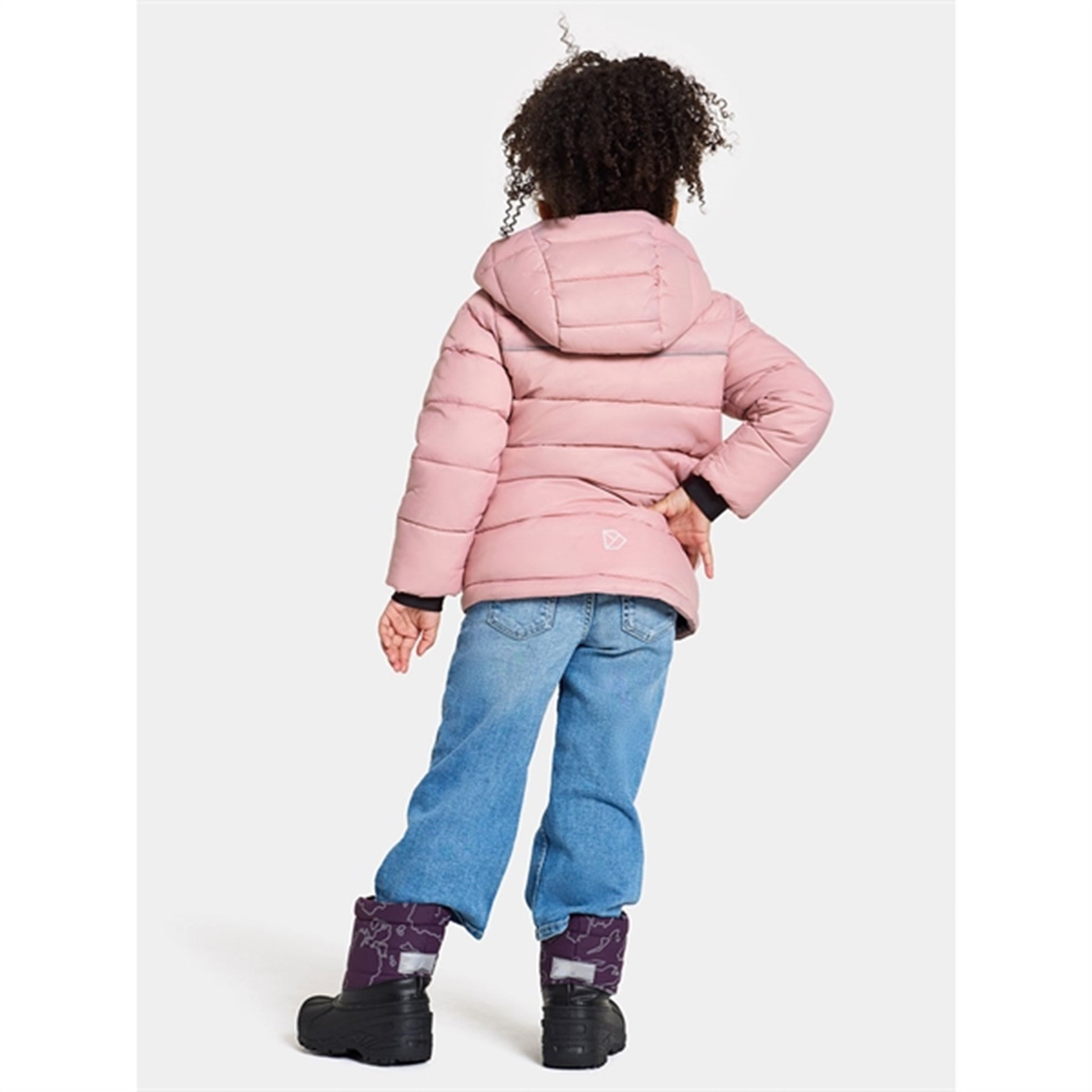 Didriksons Soft Pink Rodi Kids 2 Jacket