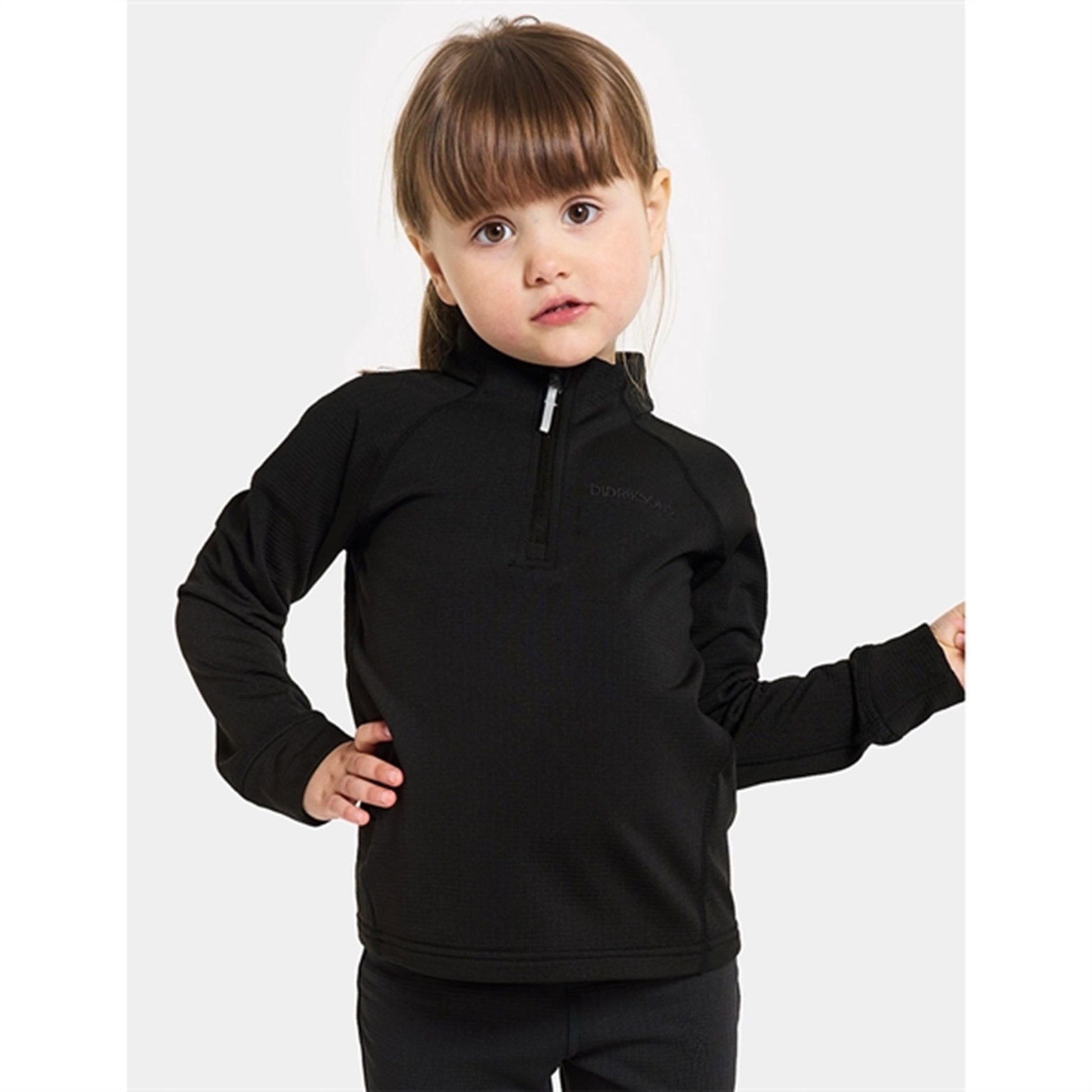 Didriksons Black Jadis Kids Fleece Set 5