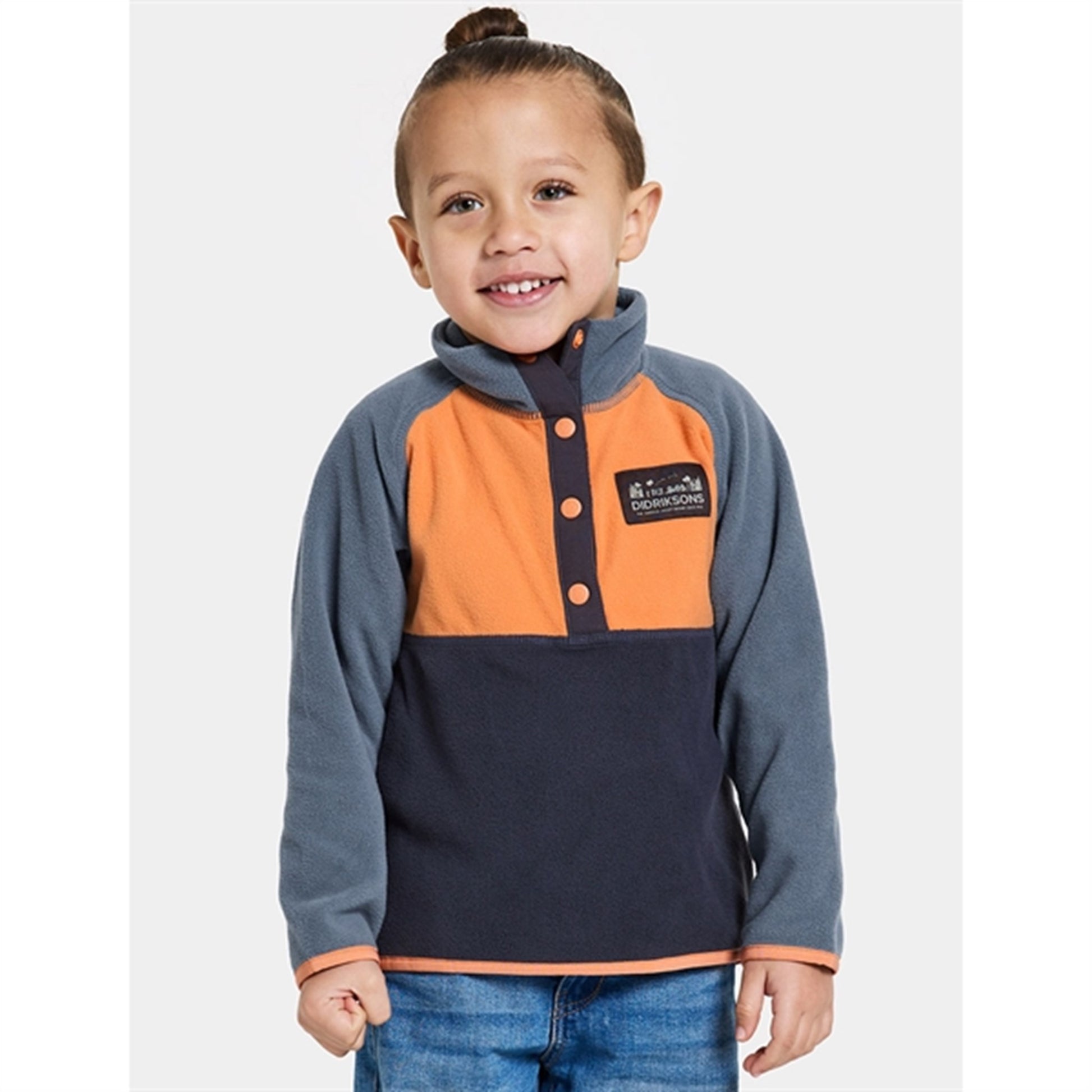 Didriksons Cantaloupe Monte Kids Fleece Jacket