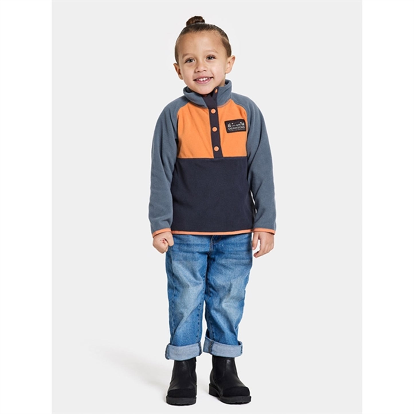 Didriksons Cantaloupe Monte Kids Fleece Jacket