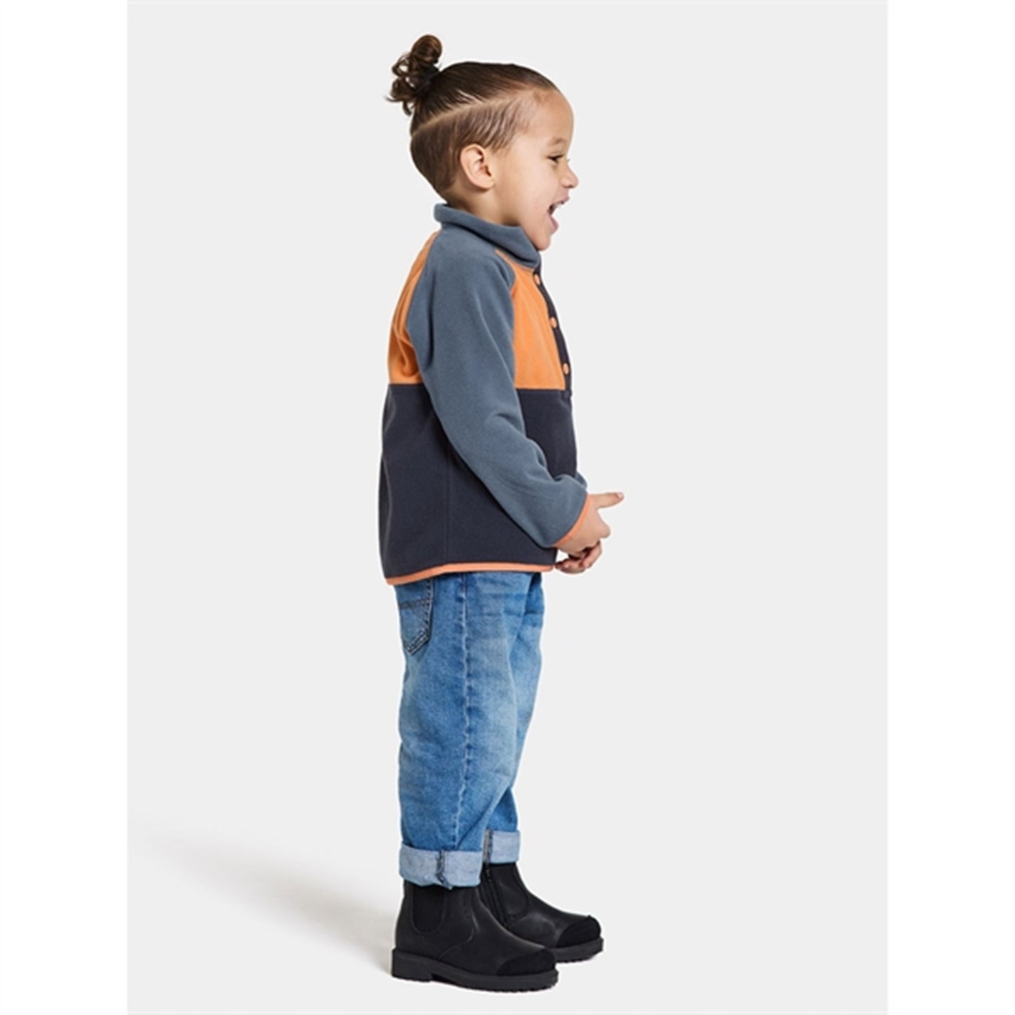 Didriksons Cantaloupe Monte Kids Fleece Jacket
