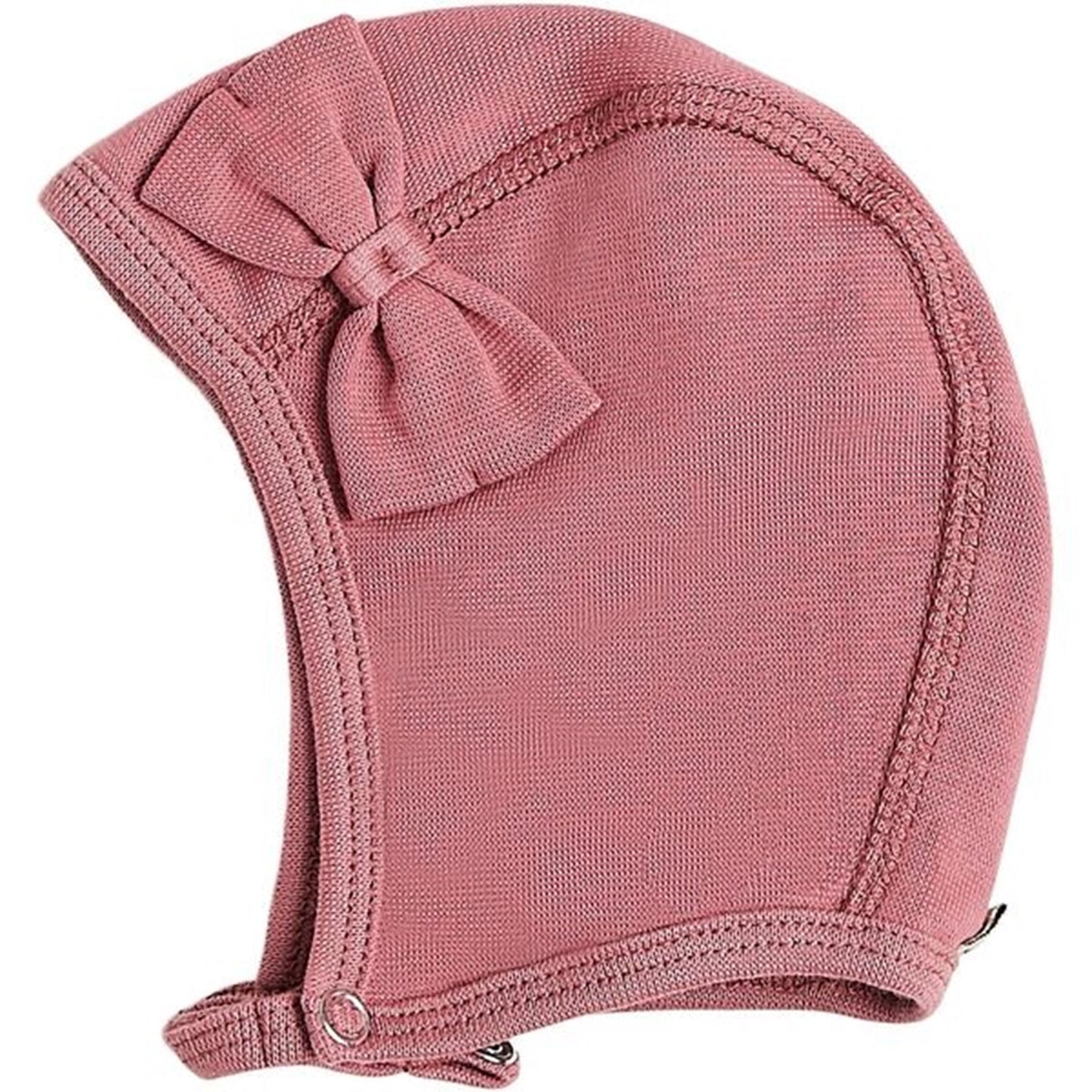 Racing Kids Baby Beanie Bow Light Rose
