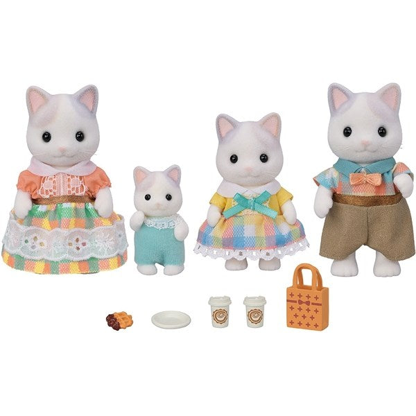 Sylvanian Families® Latte Cat Family