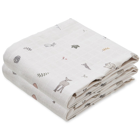 Cam Cam Copenhagen Muslin Cloth 2-Pack Fawn